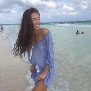 Faithful the brand stripe mini dress